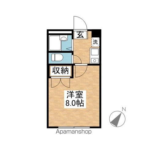 パストラル和(1K/1階)の間取り写真