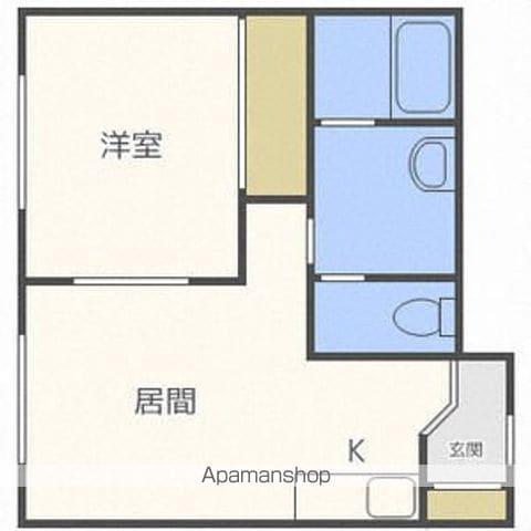 セントレジス(1LDK/2階)の間取り写真