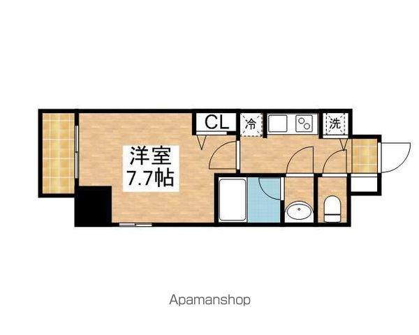 セイワパレス丸の内駅前プレミア(1K/10階)の間取り写真