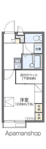 レオパレス大和(1K/2階)の間取り写真