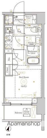 DIPS金町レジデンス(1K/9階)の間取り写真