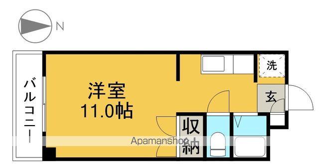 エトワール21比島(ワンルーム/3階)の間取り写真