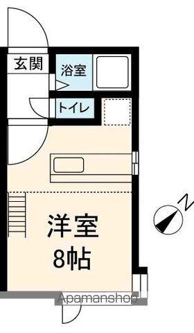 プチメゾン文京台(ワンルーム/2階)の間取り写真