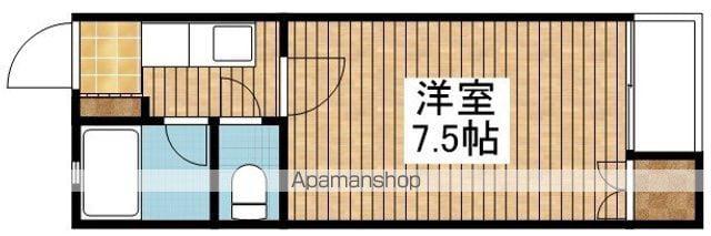 ハイムアンゲルウスⅠ(1K/1階)の間取り写真