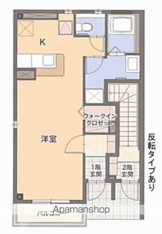 ミントハウス(1K/1階)の間取り写真