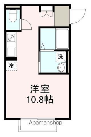 エアフォルク小松島(ワンルーム/1階)の間取り写真