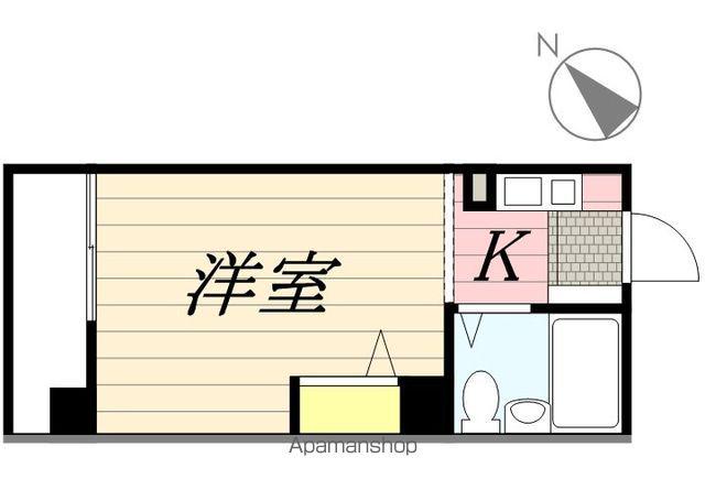 エルスタンザ春日原(ワンルーム/7階)の間取り写真