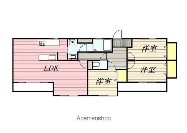 アドバンス東習志野(3LDK/5階)の間取り写真