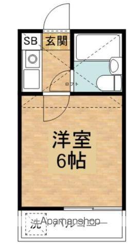 カオパレスNO8(1K/2階)の間取り写真