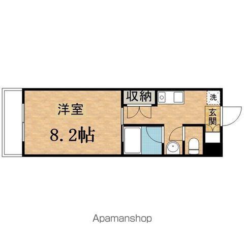 CS24 HORIGUCHI(1K/3階)の間取り写真