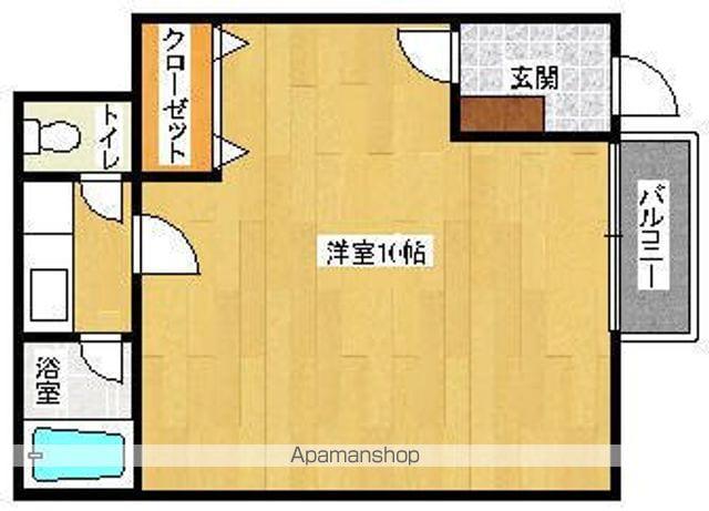 メゾンド・モリタⅡ(1K/1階)の間取り写真