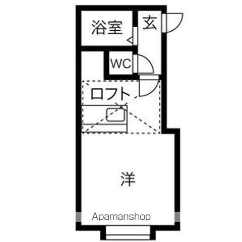 ハイムSENGOKU(ワンルーム/3階)の間取り写真