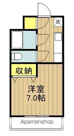 メゾン神明(1K/3階)の間取り写真