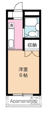 グランドール富士(1K/3階)の間取り写真