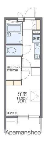 レオパレス萩崎(1K/4階)の間取り写真