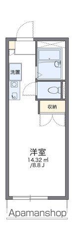 レオパレスTOYODA(1K/2階)の間取り写真