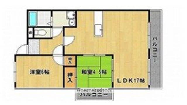 ルークレジデンス姫路2(3LDK/3階)の間取り写真