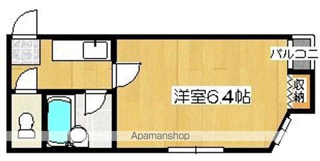 エスト長居西(1K/2階)の間取り写真