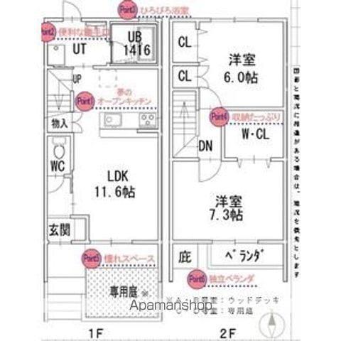 ライフステージ本郷(2LDK)の間取り写真