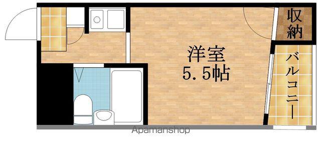 メゾンサンクチュアリ守口(ワンルーム/2階)の間取り写真