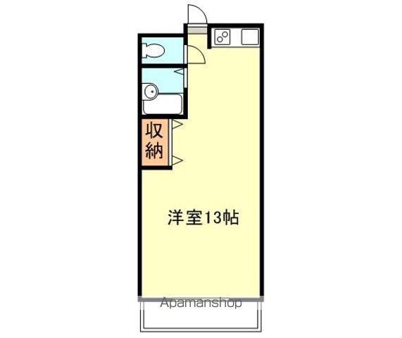第7大分ユースコーポ(ワンルーム/3階)の間取り写真