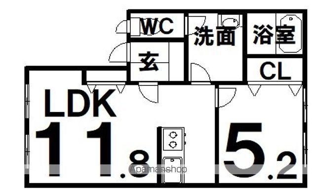 シェスタノルテ(1LDK/2階)の間取り写真