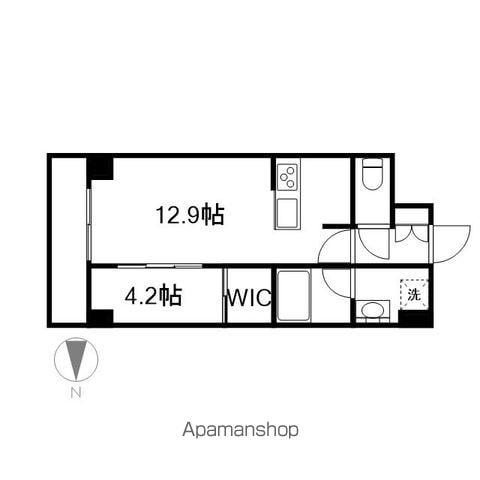 KAYA KIKUI(1LDK/7階)の間取り写真