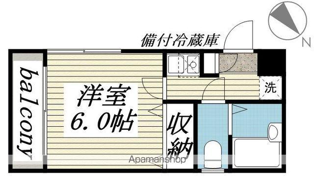 フレシールコート(1K/1階)の間取り写真