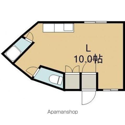 コーポ浩洋(ワンルーム/1階)の間取り写真