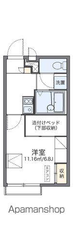 レオパレスさくら(1K/2階)の間取り写真