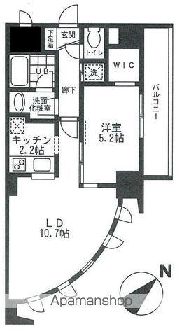 LA・SAKURAS ラサクラス(1LDK/3階)の間取り写真