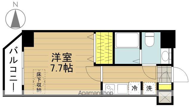 S-FORT戸田公園(1K/9階)の間取り写真