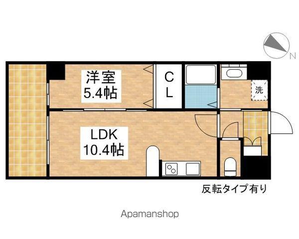 マイアトリア栄(1LDK/2階)の間取り写真