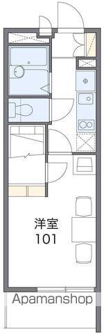 レオパレス幸(1K/3階)の間取り写真