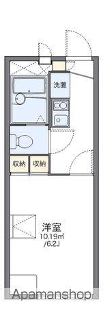 レオパレス横浜西寺尾Ⅱ(1K/1階)の間取り写真