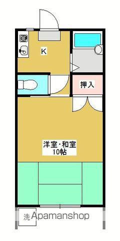 リンデン(1K/1階)の間取り写真