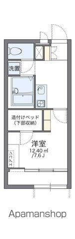 レオパレスコージー幕張(1K/1階)の間取り写真