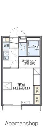 レオパレスOSHIMA(1K/1階)の間取り写真