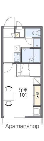 レオパレスドリーム(1K/2階)の間取り写真