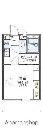 レオパレスヴァンティアン(1K/1階)の間取り写真