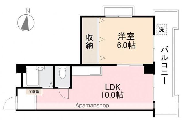 バディーズハウス(1LDK/3階)の間取り写真