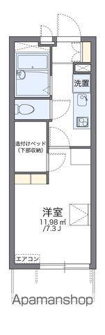 レオパレスエスペランサ(1K/1階)の間取り写真