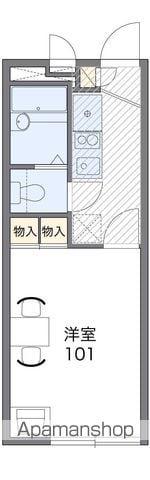 レオパレスYAYOI2番館(1K/2階)の間取り写真