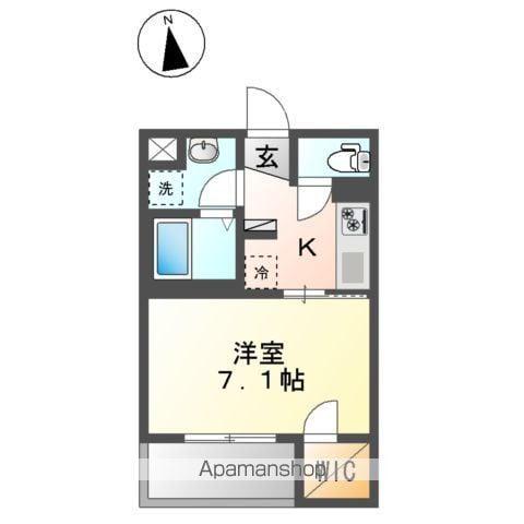 西早稲田2丁目マンション工事(1K/3階)の間取り写真