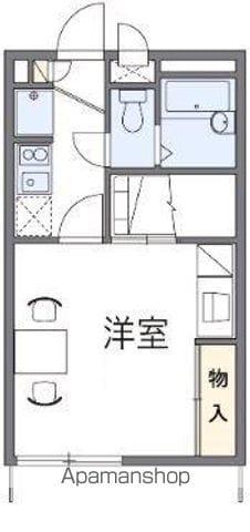 レオパレスCOZY COURT(1K/2階)の間取り写真