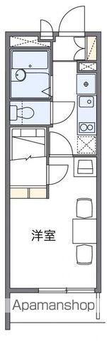 レオパレスサンサン木の実(1K/3階)の間取り写真