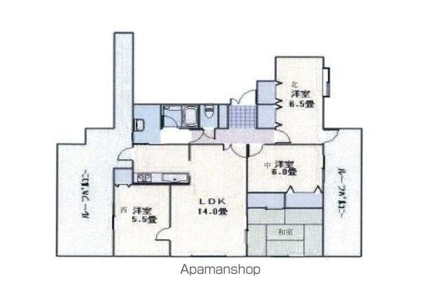 ライオンズマンション宮西壱番館(4LDK/7階)の間取り写真