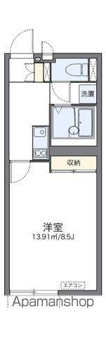 レオネクストかのう(1K/2階)の間取り写真