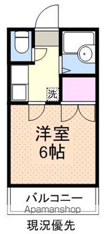 ラ・フォート(1K/3階)の間取り写真