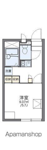 レオパレス長池(1K/2階)の間取り写真